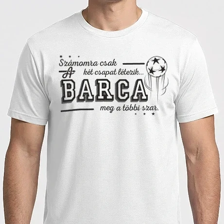 Férfi Imperial póló - Számomra csak két csapat barca