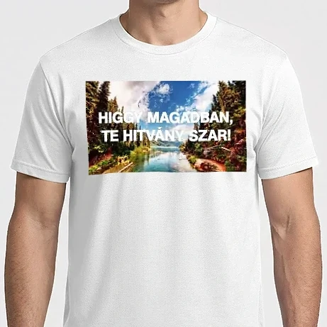 Férfi Imperial póló - Higgy magadban...