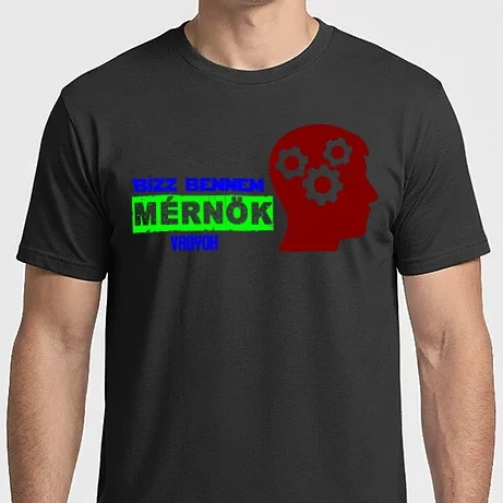 Férfi Imperial póló - Bízz bennem mérnök vagyok színezhető
