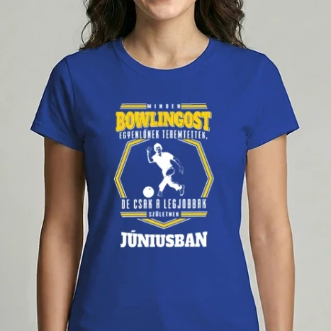 Női Imperial póló - Bowlingos születésnap június