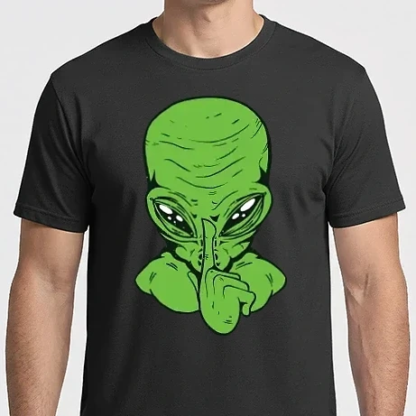 Férfi Imperial póló - Alien Psszt