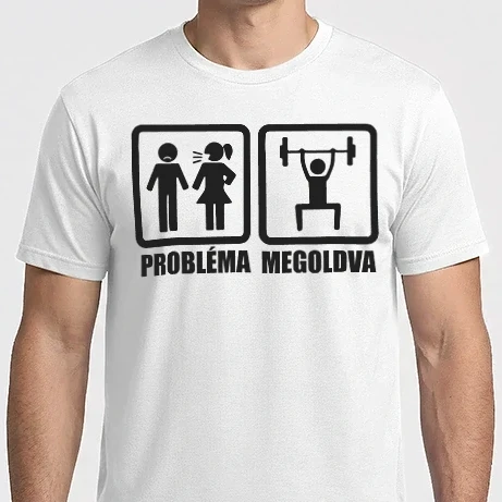 Férfi Imperial póló - PROBLÉMA MEGOLDA - GYM