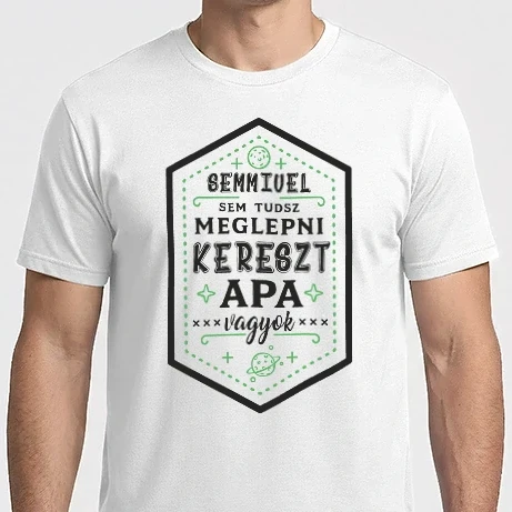 Férfi Imperial póló - Semmivel sem tudsz meglepni KERESZTAPA