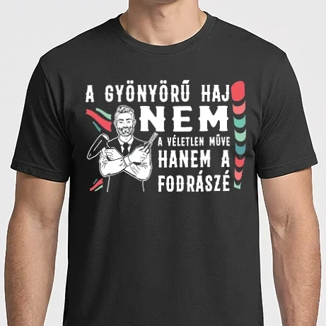 Férfi Imperial póló - A gyönyörű haj nem a véletlen műve