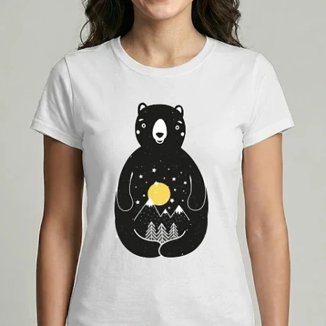 Női Imperial póló - Moonbear