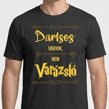 Férfi Imperial póló - Sportoló vagyok nem varázsló DARTSOS