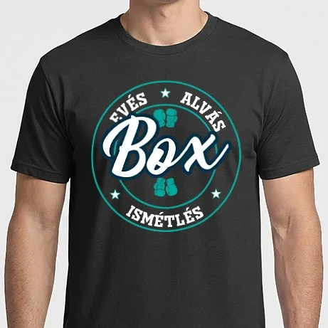 Férfi Imperial póló - evés alvás box újra