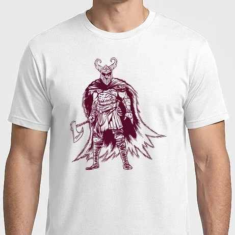 Férfi Imperial póló - Odin Viking Harcos
