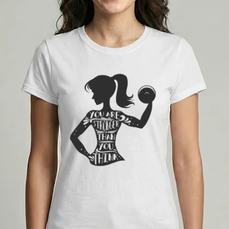 Női Imperial póló - YOU ARE STRONGER THAN YOU THINK