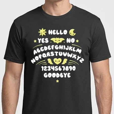 Férfi Imperial póló - Ouija minta