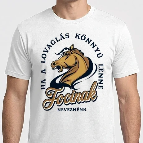 Férfi Imperial póló - Ha a lovaglás könnyű lenne