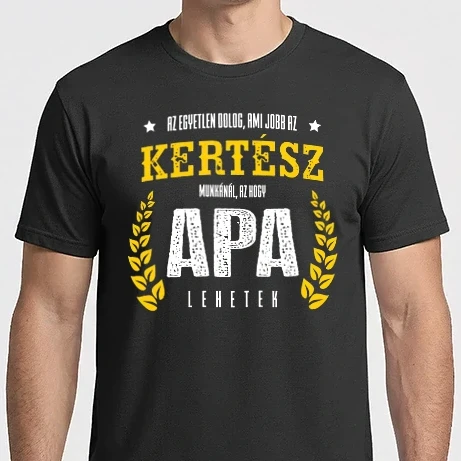 Férfi Imperial póló - Az egyetlen dolog ami jobb a munkánál kertész 