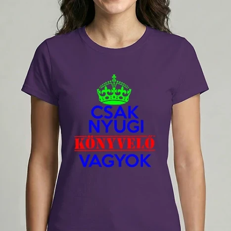 Női Imperial póló - Keep Calm könyvelő