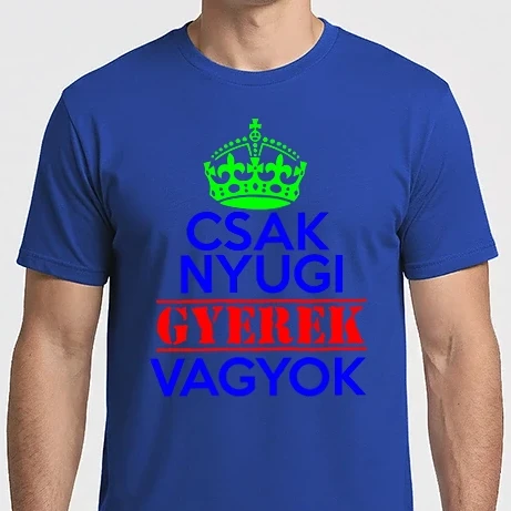 Férfi Imperial póló - Keep Calm gyerek