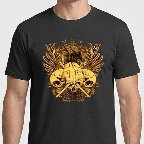 Férfi Imperial póló - Skull