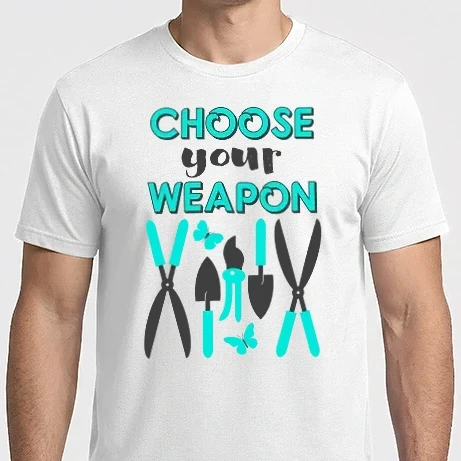 Férfi Imperial póló - Choose your weapon