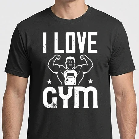 Férfi Imperial póló - GYM 22 I love gym