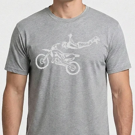 Férfi Imperial póló - motor - cross motor