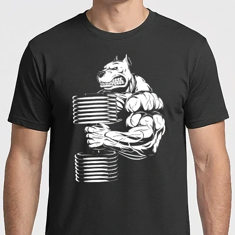 Férfi Imperial póló - gym pitbull