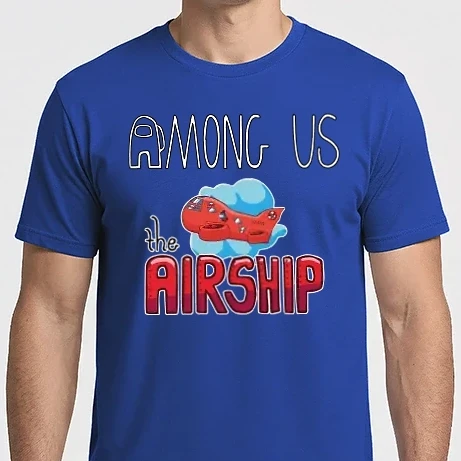 Férfi Imperial póló - Among us airship
