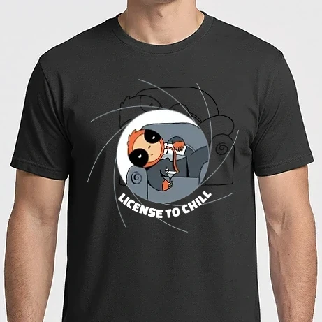 Férfi Imperial póló - Lajhár Bond 007