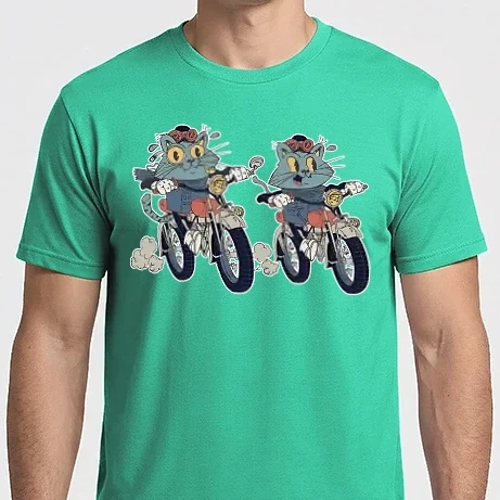 Férfi Imperial póló - Motoros Cicák