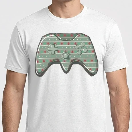Férfi Imperial póló - Karácsonyi Kontroller Gamer
