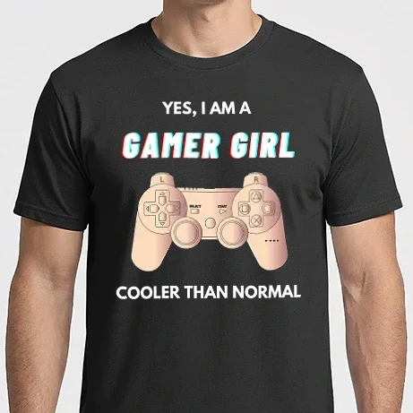 Férfi Imperial póló - YES, I am gamer girl cooler than normal