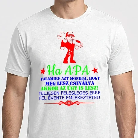 Férfi Imperial póló - HA APA AZT MONDJA