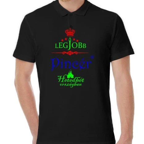 Férfi galléros Póló - A legjobb pincér