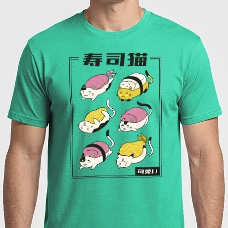 Férfi Imperial póló - Sushi Cicák