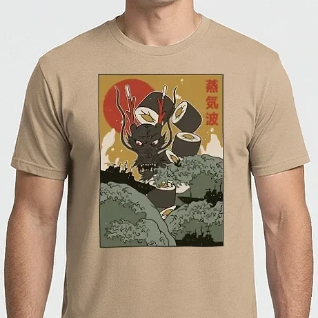 Férfi Imperial póló - Sárkány Sushi