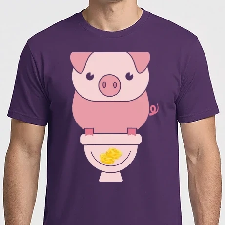 Férfi Imperial póló - Little Pig