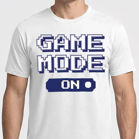 Férfi Imperial póló - Game mode on Gamer pixel