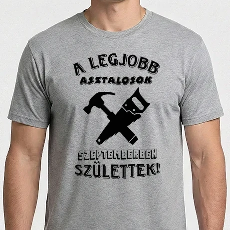 Férfi Imperial póló - Asztalos szülinapja szeptember