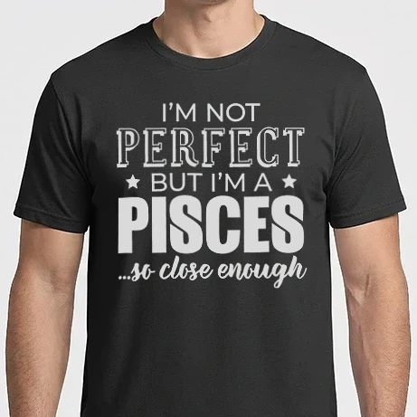 Férfi Imperial póló - Not perfect, but PISCES