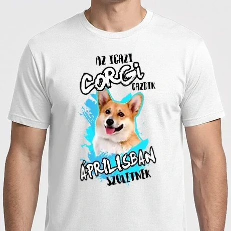 Férfi Imperial póló - Corgi April