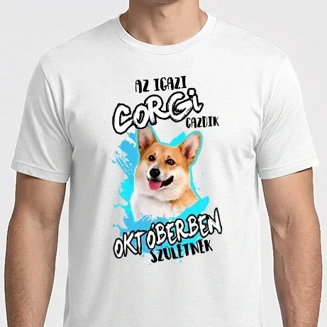 Férfi Imperial póló - Corgi October