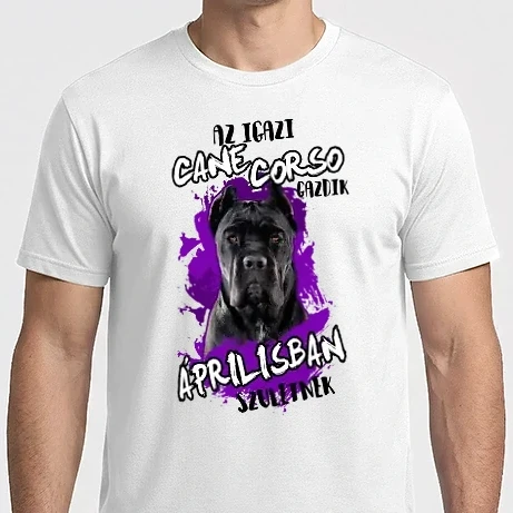 Férfi Imperial póló - Cane Corso April