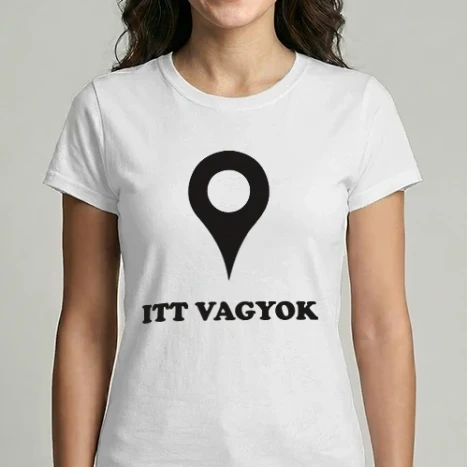 Női Imperial póló - Itt vagyok
