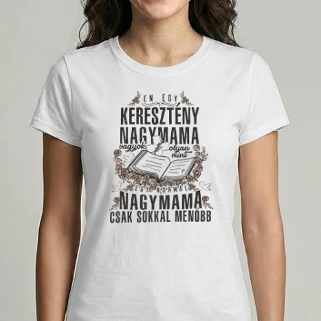 Női Imperial póló - Keresztény nagymama