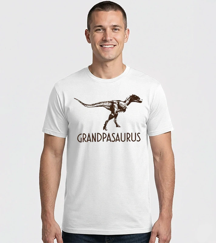Dínócsalád Grandpasaurus – Férfi Imperial póló