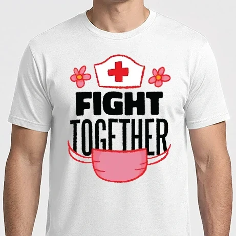 Férfi Imperial póló - Fight together Ápolónő