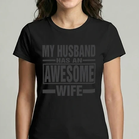 Női Imperial póló - Awesome wife