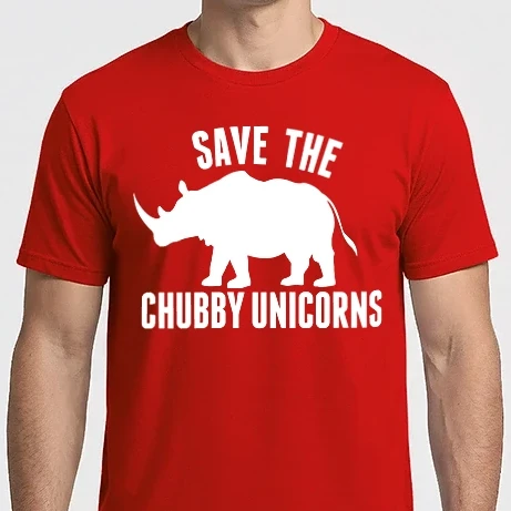 Férfi Imperial póló - Save The Chubby Unicorns!