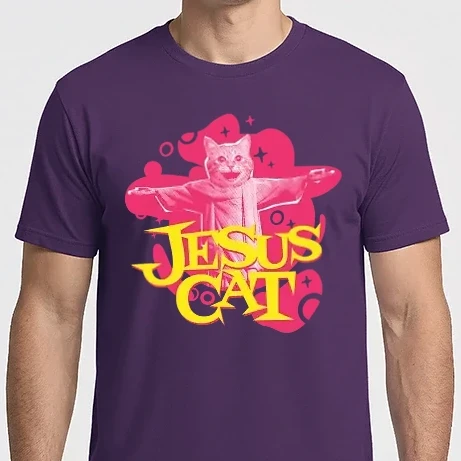 Férfi Imperial póló - Jesus Cat