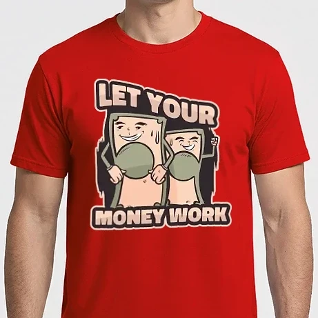 Férfi Imperial póló - Let your money work