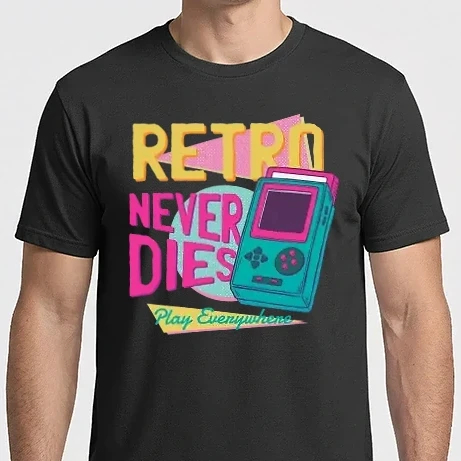 Férfi Imperial póló - Retro Gameboy