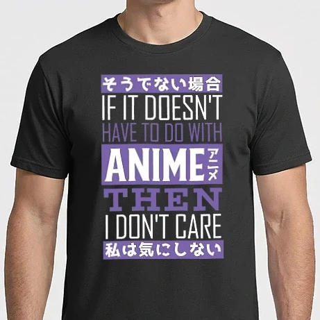 Férfi Imperial póló - Ha nincs köze az Anime-hoz, akkor nem érdekel
