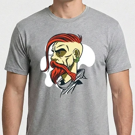 Férfi Imperial póló - Hipster Szakáll